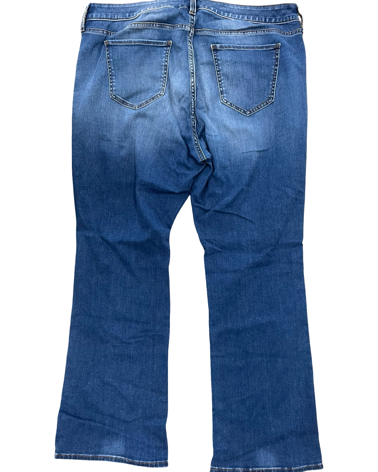 Jeans Boot Cut By Clothes Mentor In Blue Denim, Size:18