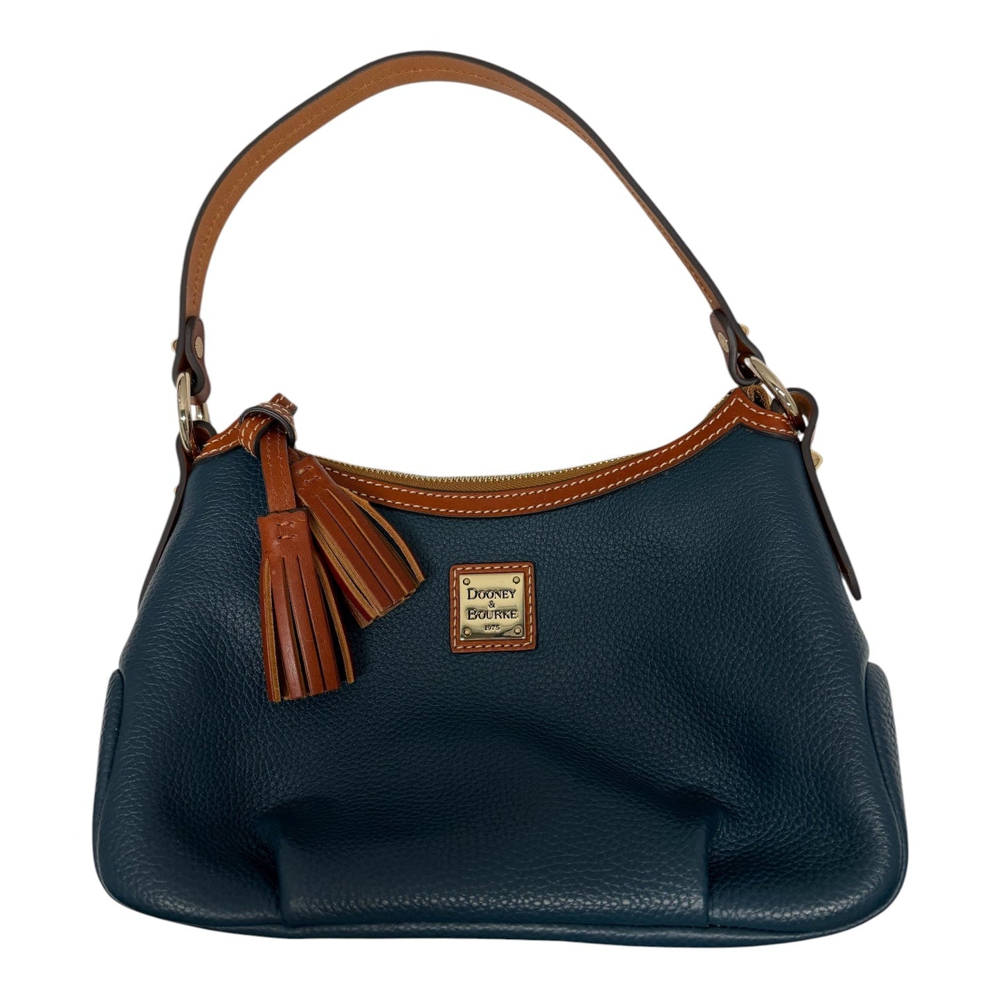 Handbag Designer By Dooney And Bourke In Teal, Size:Medium