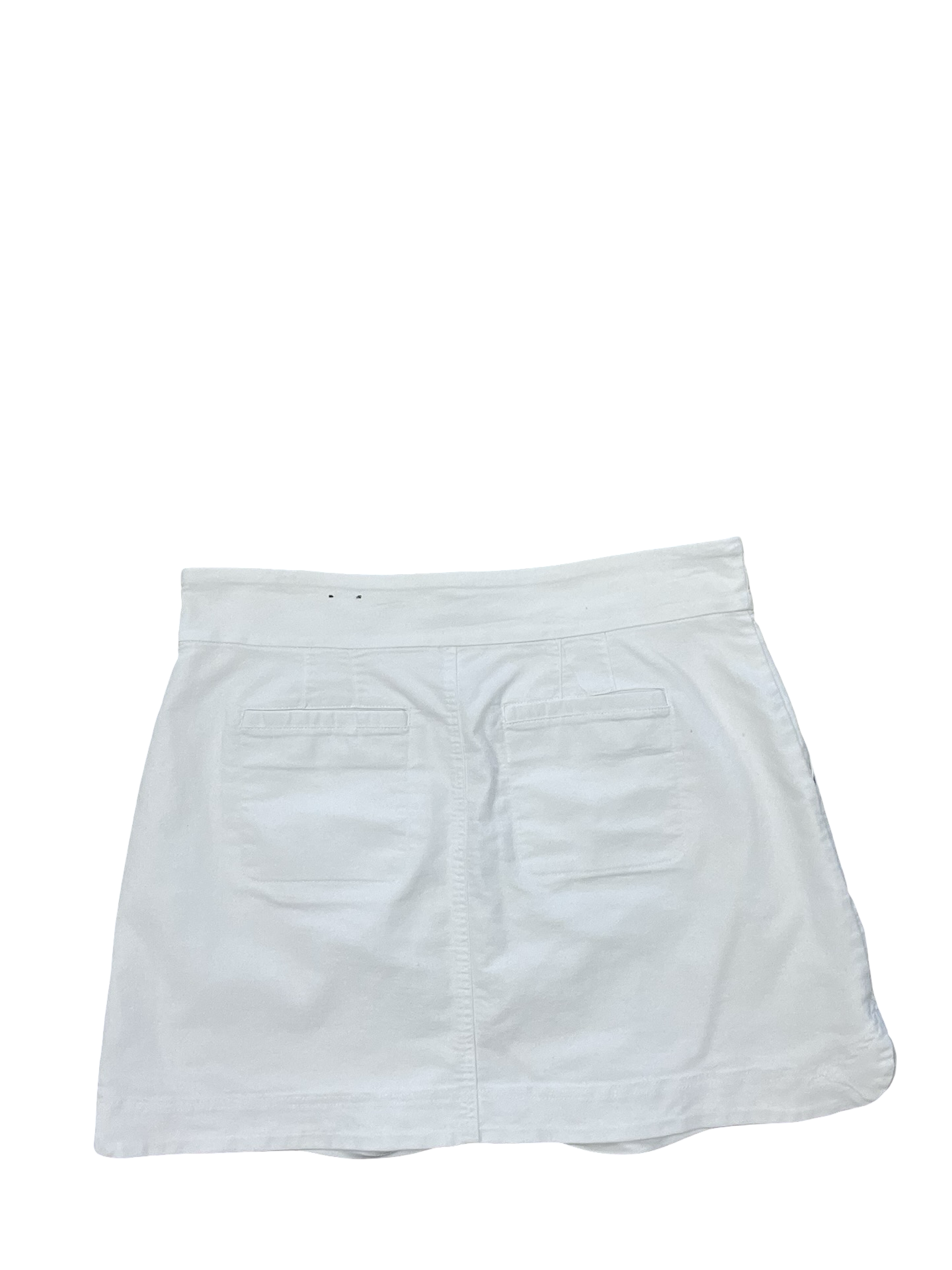 Skort By Avenue In White Denim, Size:L