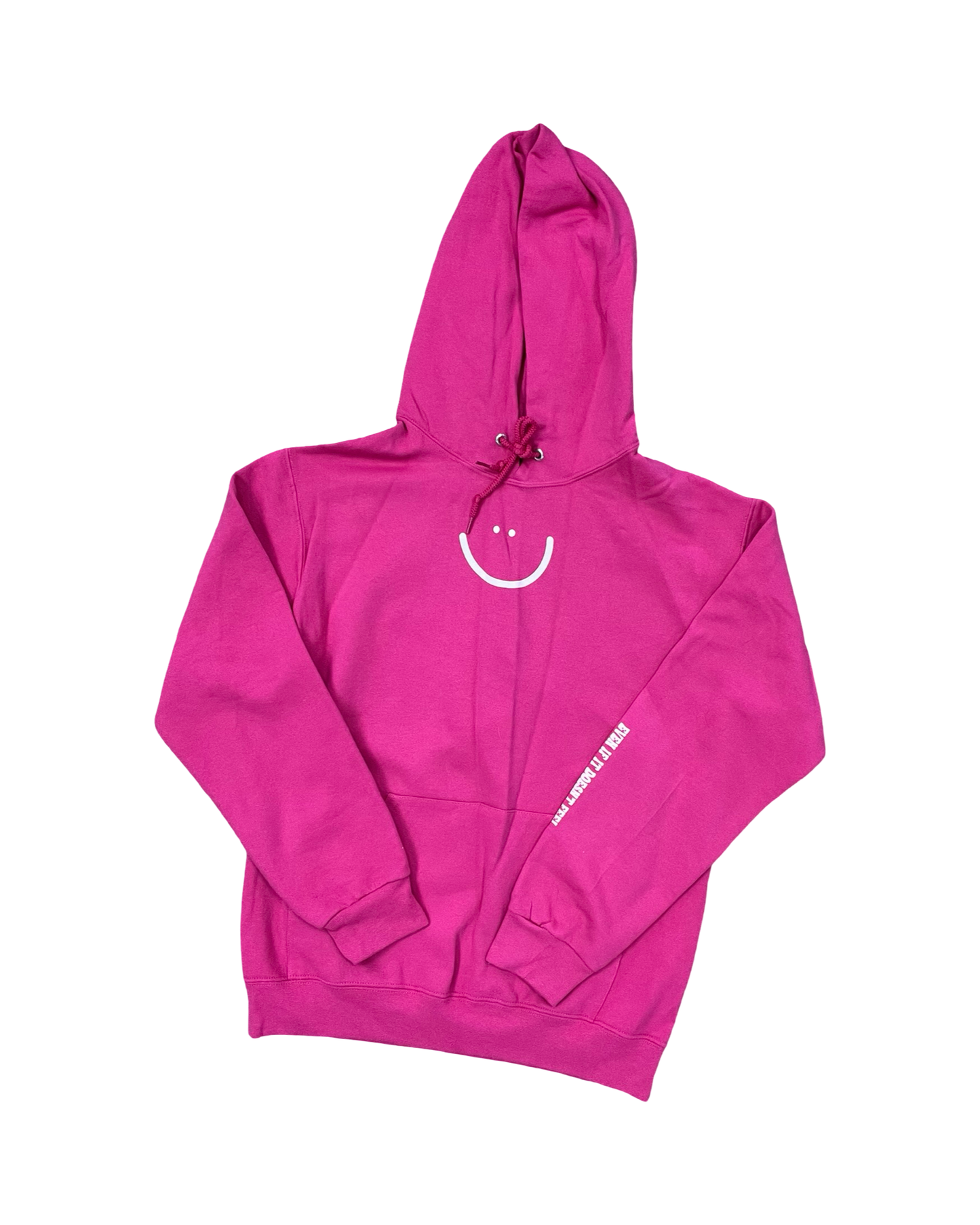 Sweatshirt Hoodie By Jerzees In Pink, Size:S