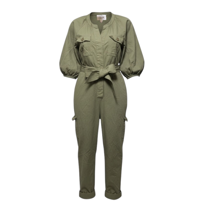 Utility Jumpsuit By Cleobella In Ivy, Size: XS