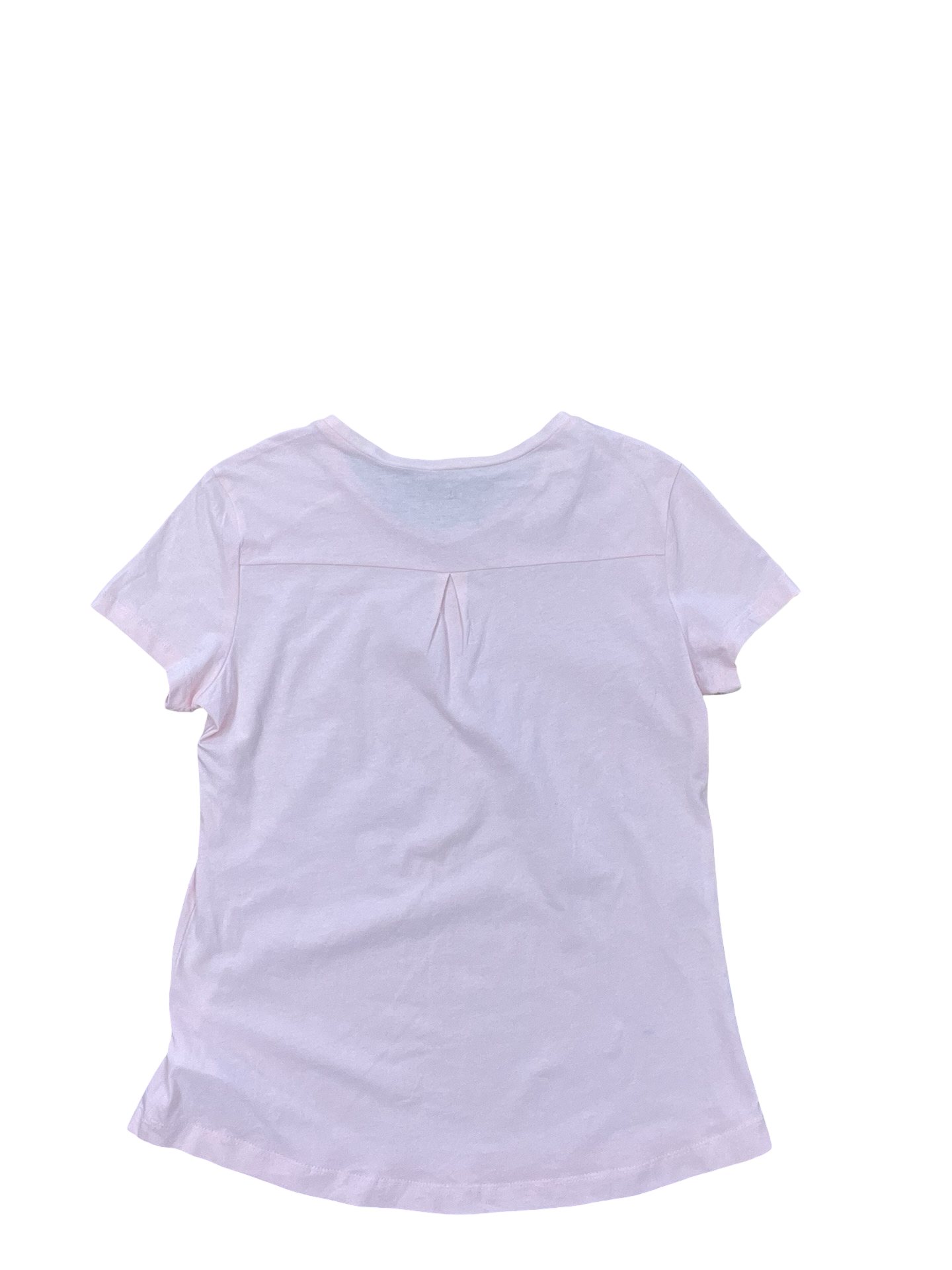 Top Ss Basic By Clothes Mentor In Pink, Size:S