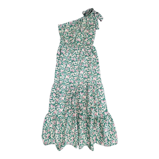 Dress Casual Midi By Prettygarden In Green & Pink, Size: S