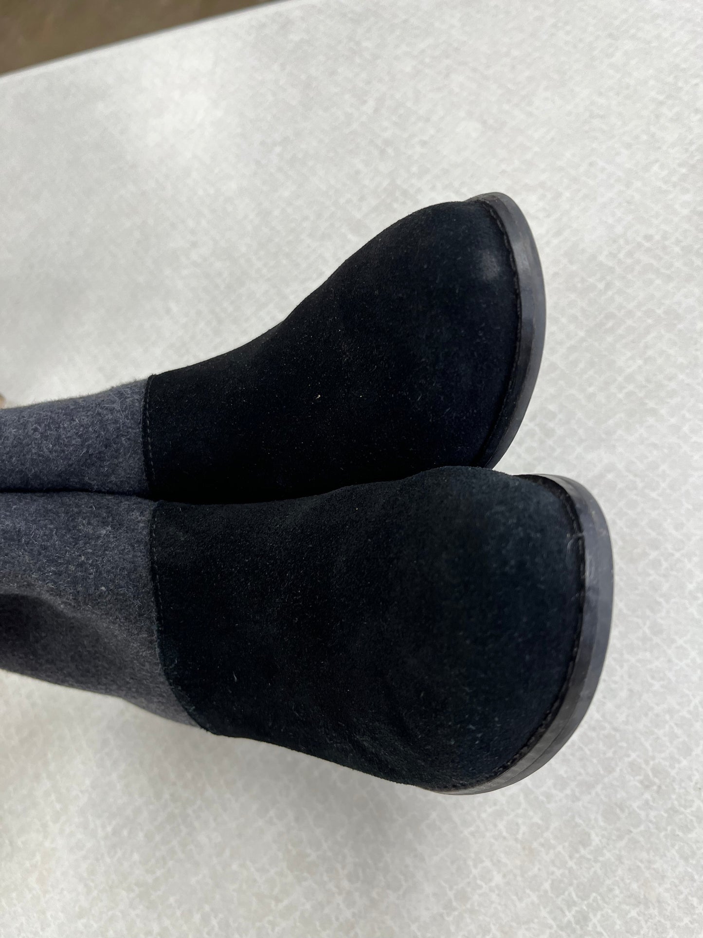 Boots Ankle Heels By Toms In Black, Size:8