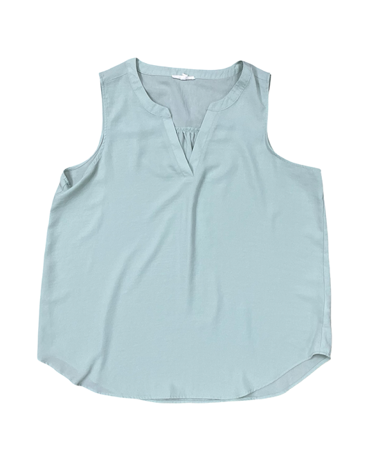 Top Sleeveless By Maurices In Green, Size:1X