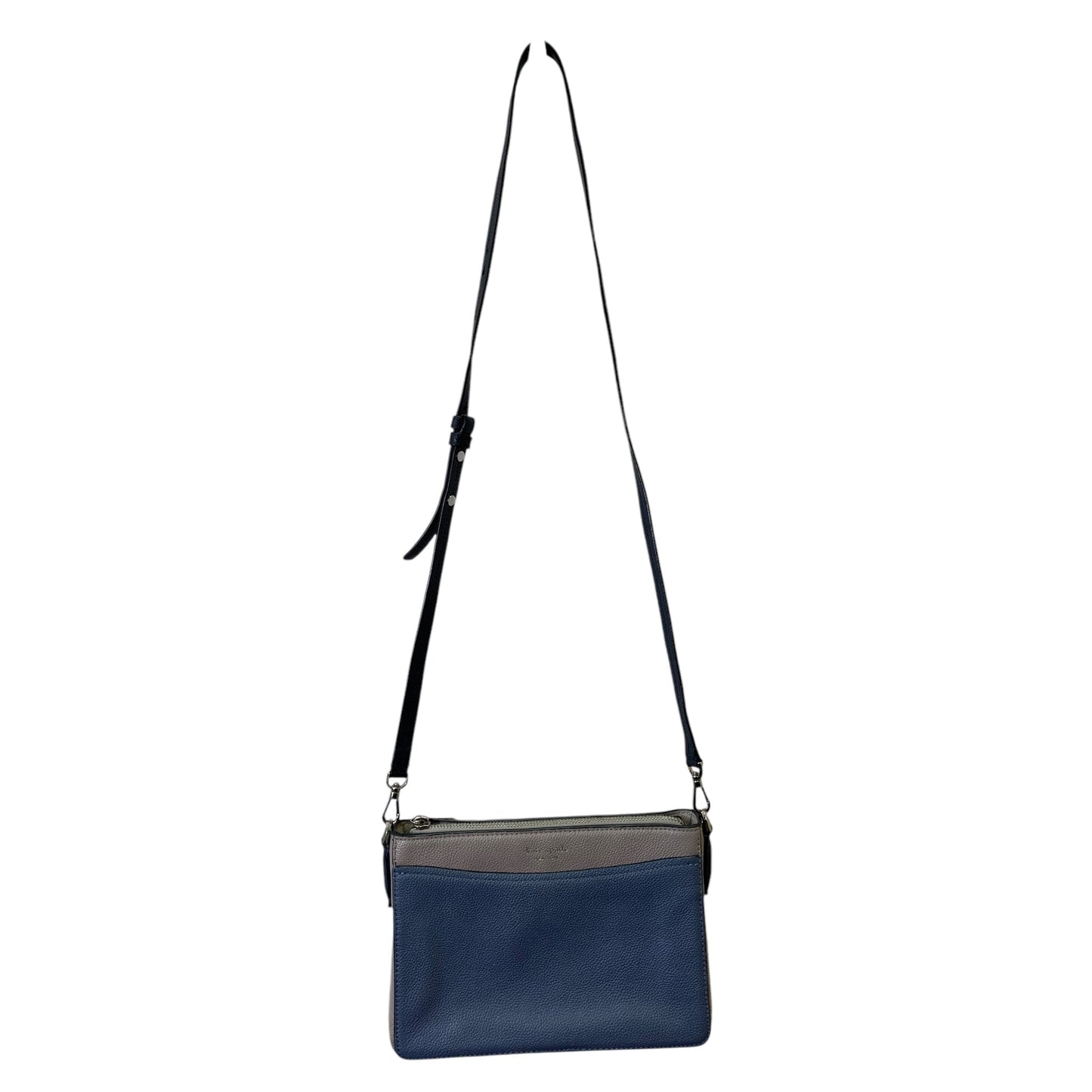 Crossbody Designer By Kate Spade In Blue, Size:Small