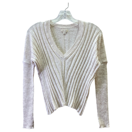 Sweater By Pilcro In Beige, Size:Xxs