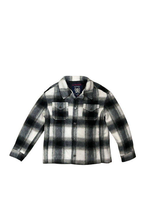 Jacket Shirt By Us Polo Assoc In Cream, Size:M