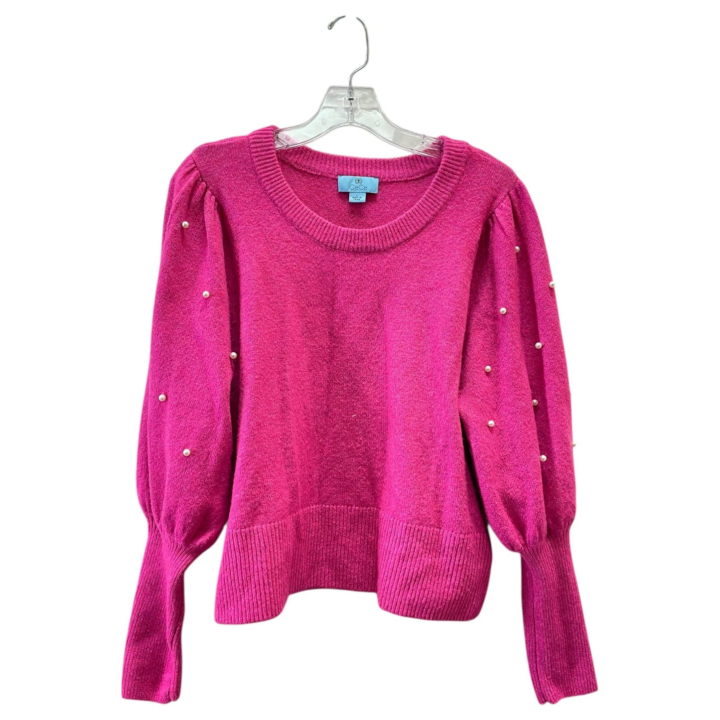 Sweater By Cece In Pink, Size:L