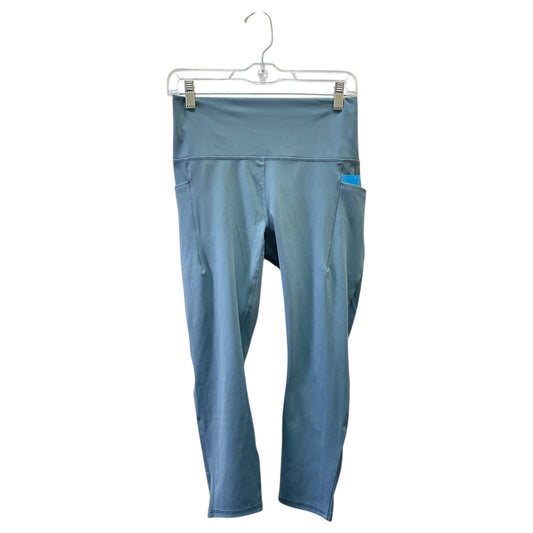 Athletic Leggings By Rbx In Blue, Size:M