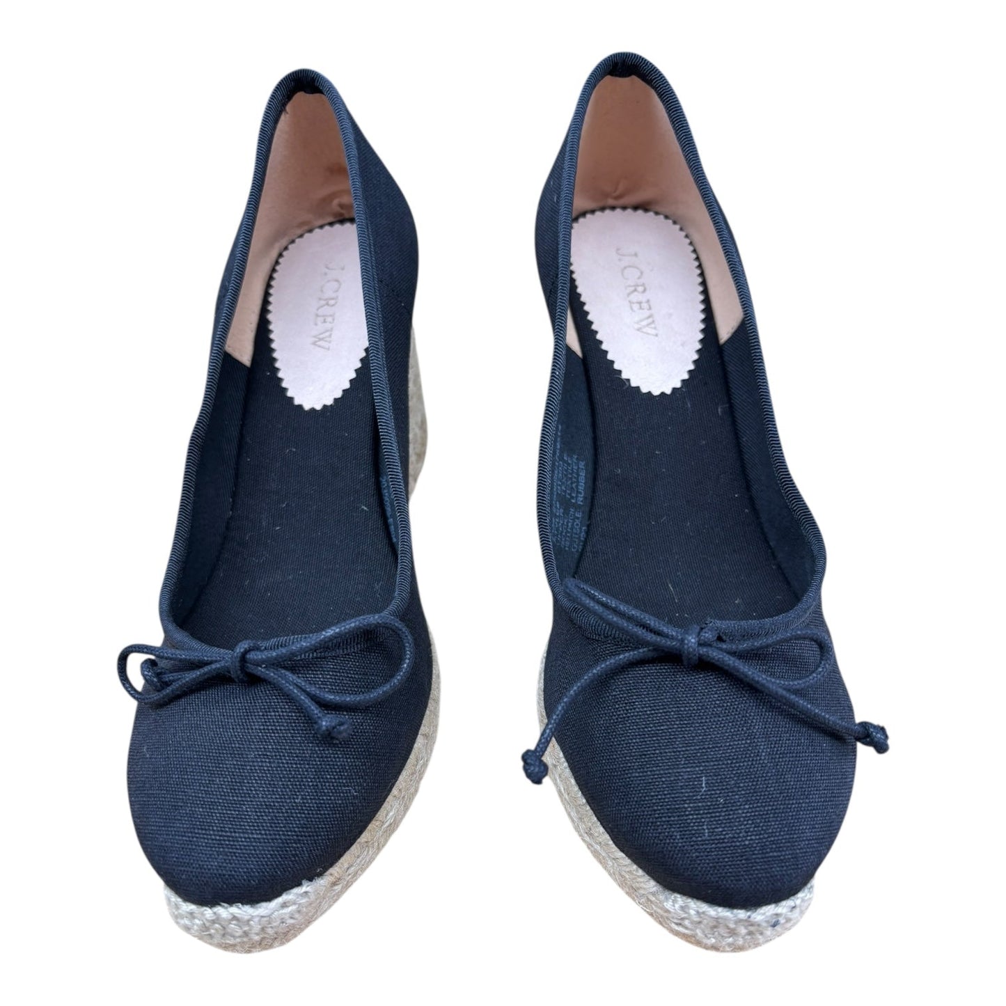 Shoes Heels Wedge By J. Crew In Black, Size:9.5