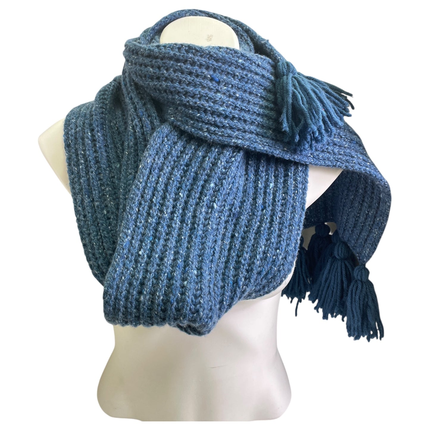 Scarf Long By Saks Fifth Avenue In Blue