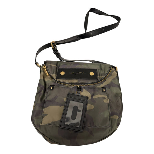 Crossbody Designer By Marc By Marc Jacobs In Camouflage Print, Size:Medium