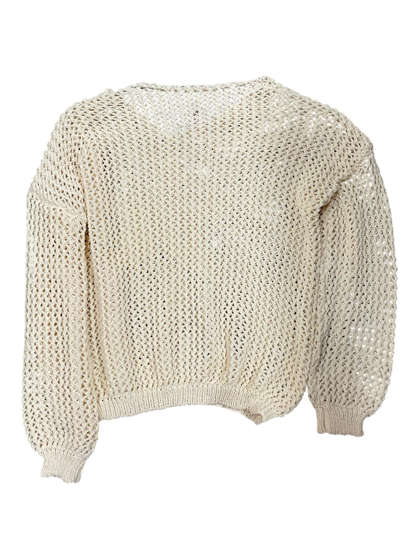 Top Ls By Clothes Mentor In Cream, Size:Xl