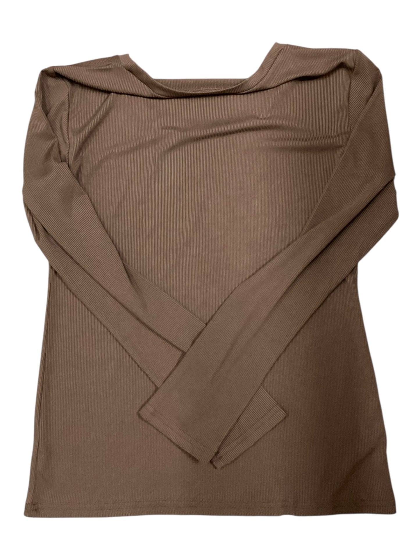 Top Ls By Clothes Mentor In Brown, Size:Xl