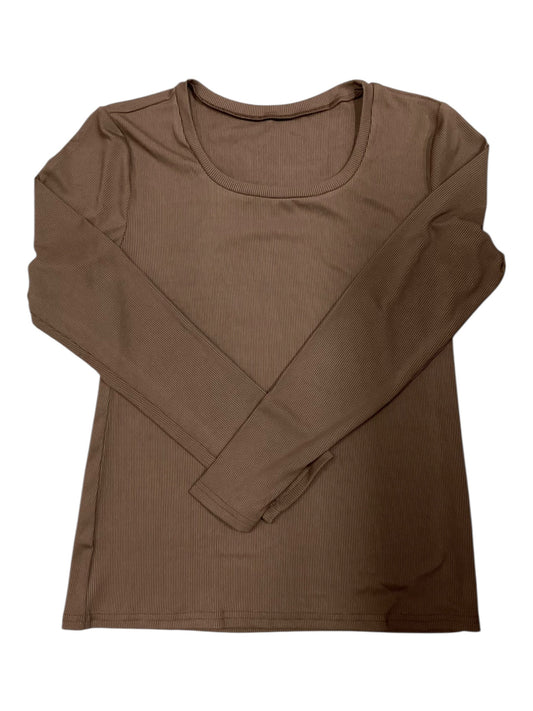 Top Ls By Clothes Mentor In Brown, Size:Xl