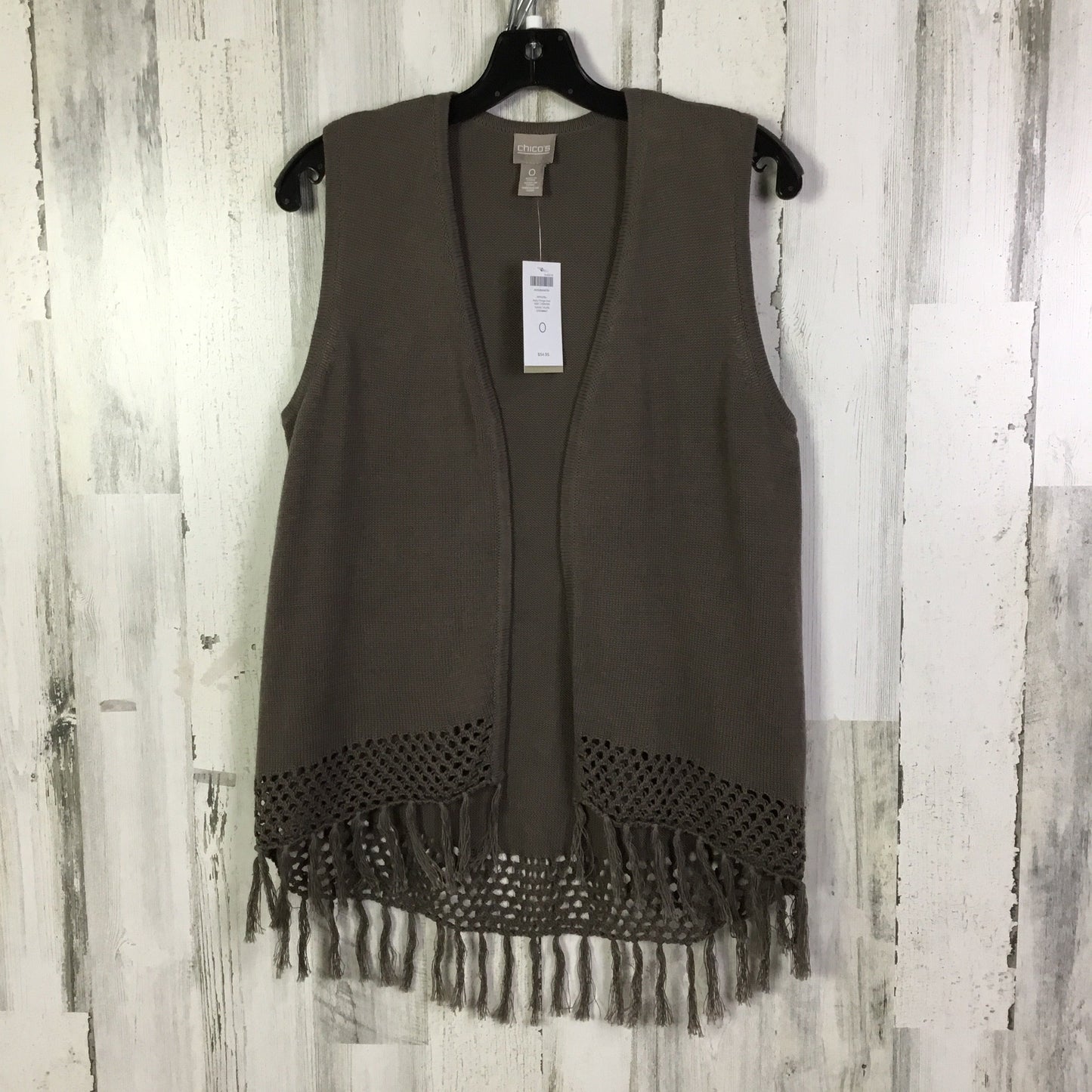 Vest Other By Chicos In Mauve, Size:S
