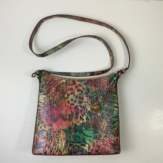Crossbody Designer By Brahmin In Multi, Size:Small