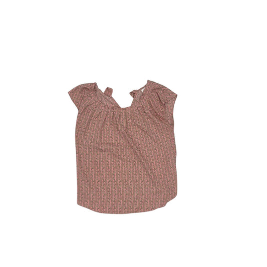 Blouse Ss By Lc Lauren Conrad In Pink & Yellow, Size:Xs