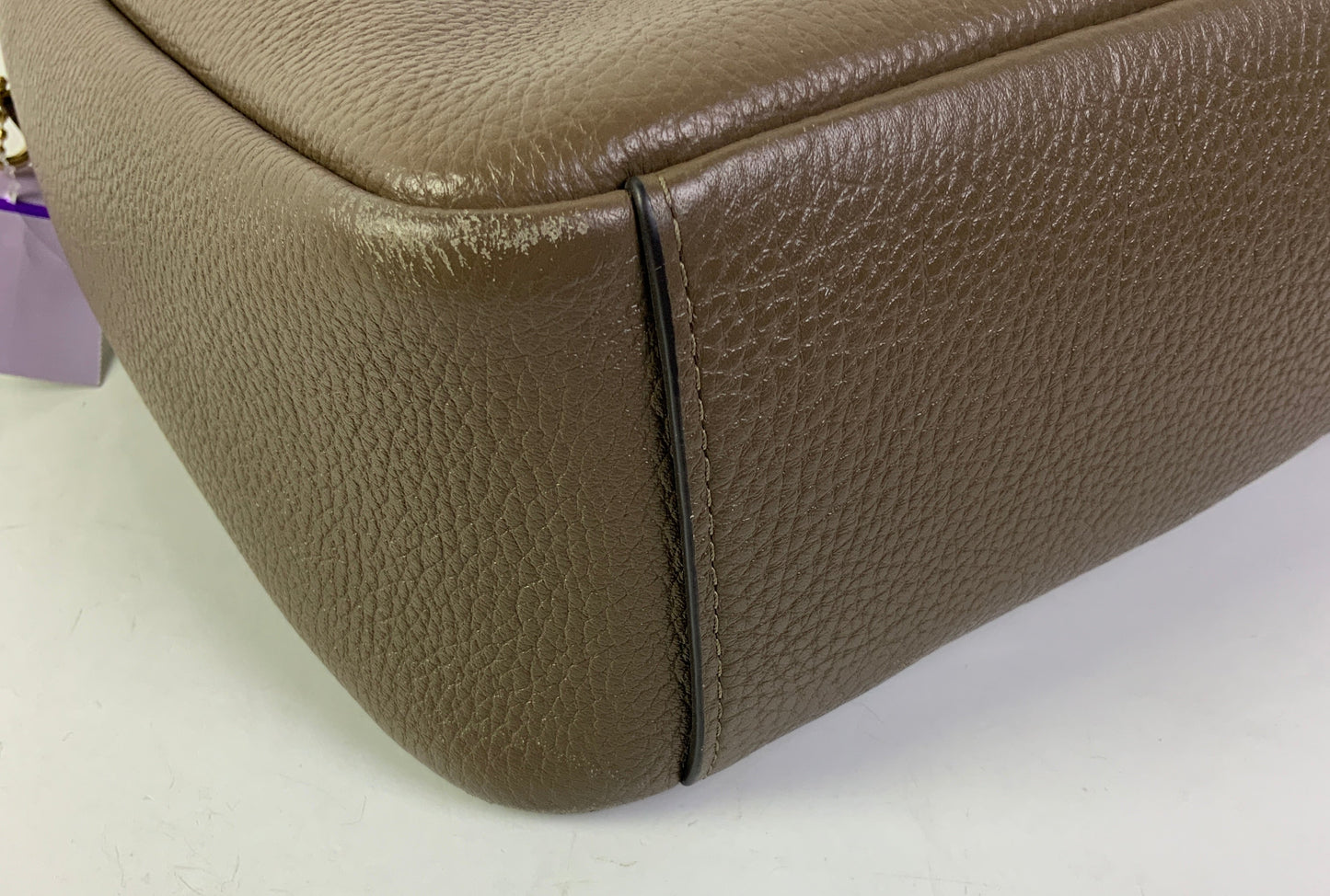 Crossbody Designer By Coach In Brown, Size:Small