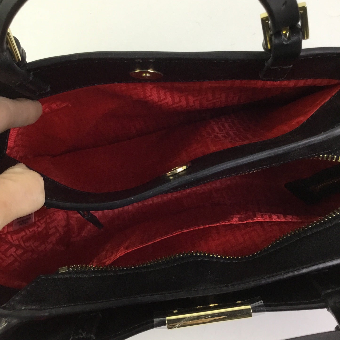 Crossbody Designer By Halston In Black, Size:Medium