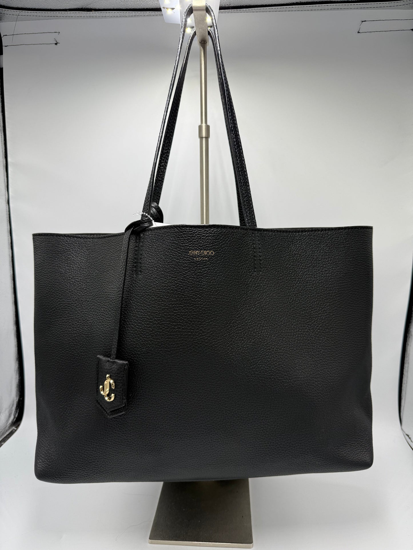 Jimmy Choo Nine2Five East-West Luxury Tote w/ Pouchette