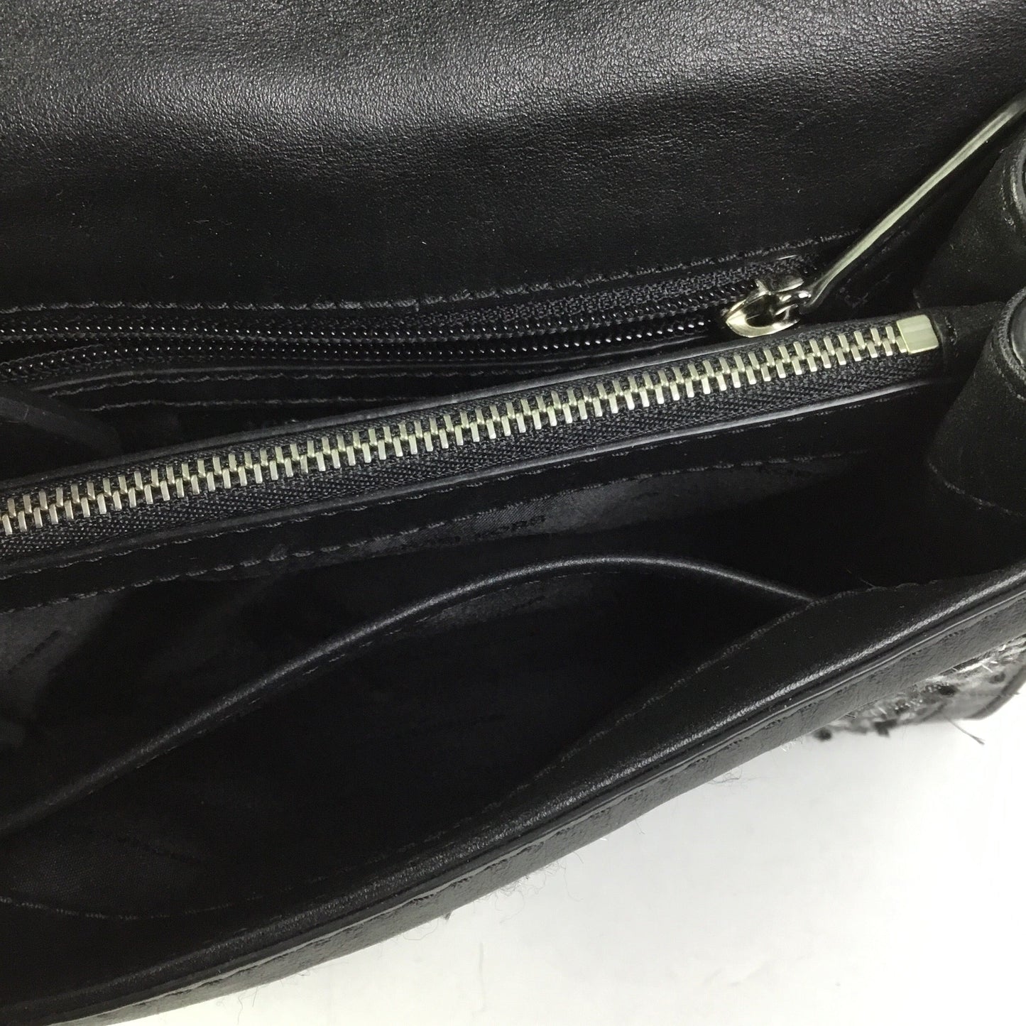 Crossbody Designer By Michael Kors In Black & Grey, Size:Small