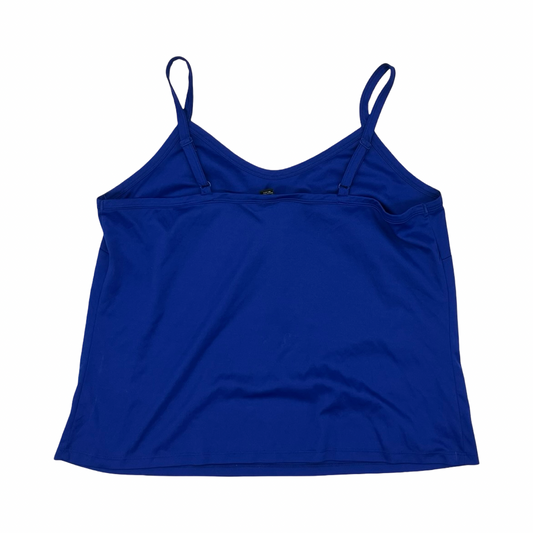 Tank Top By Inc In Blue, Size:2X