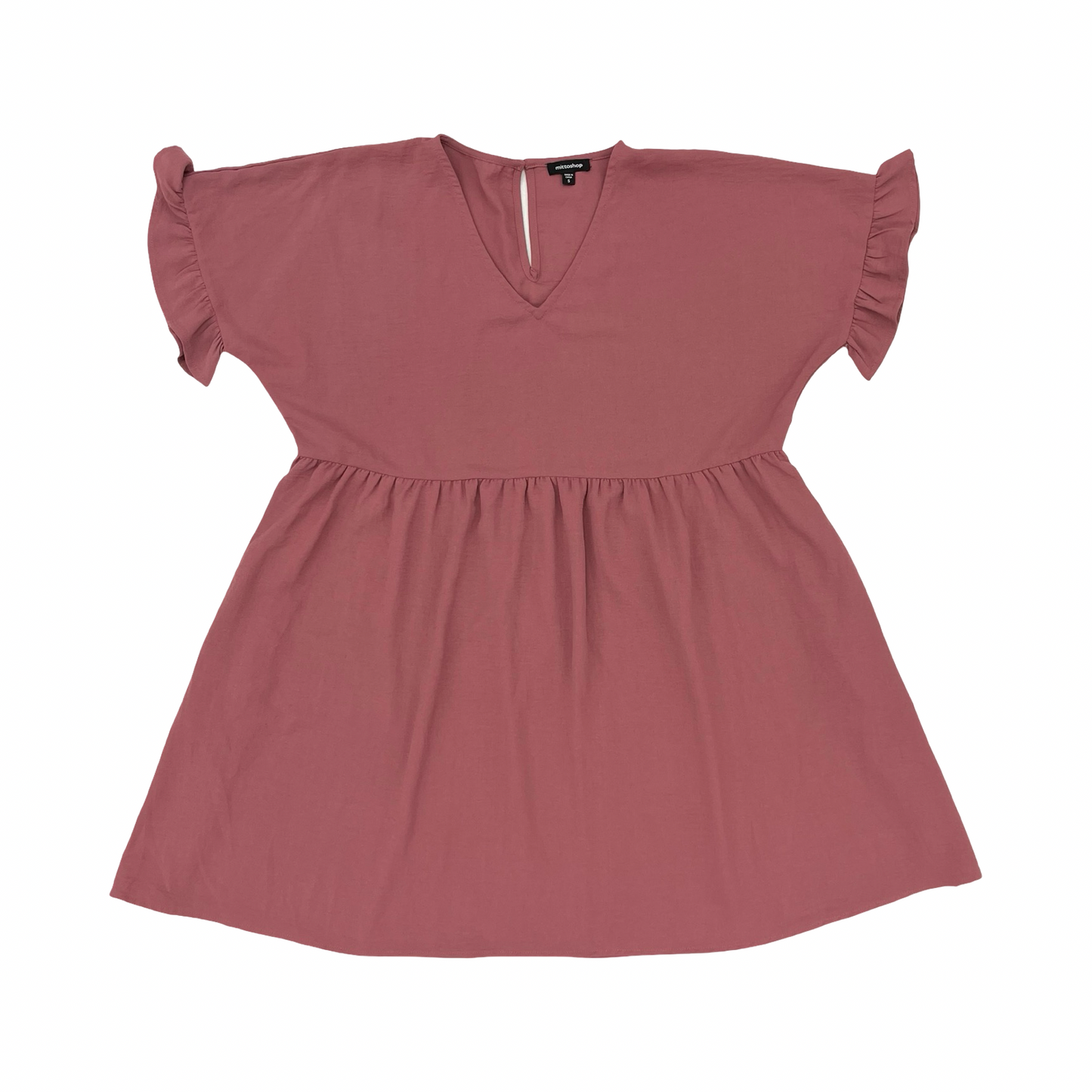 Dress Casual Short By Mittoshop In Pink, Size:S