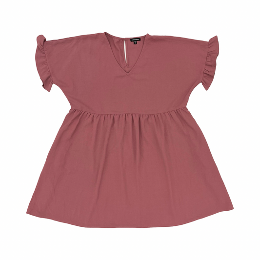 Dress Casual Short By Mittoshop In Pink, Size:S