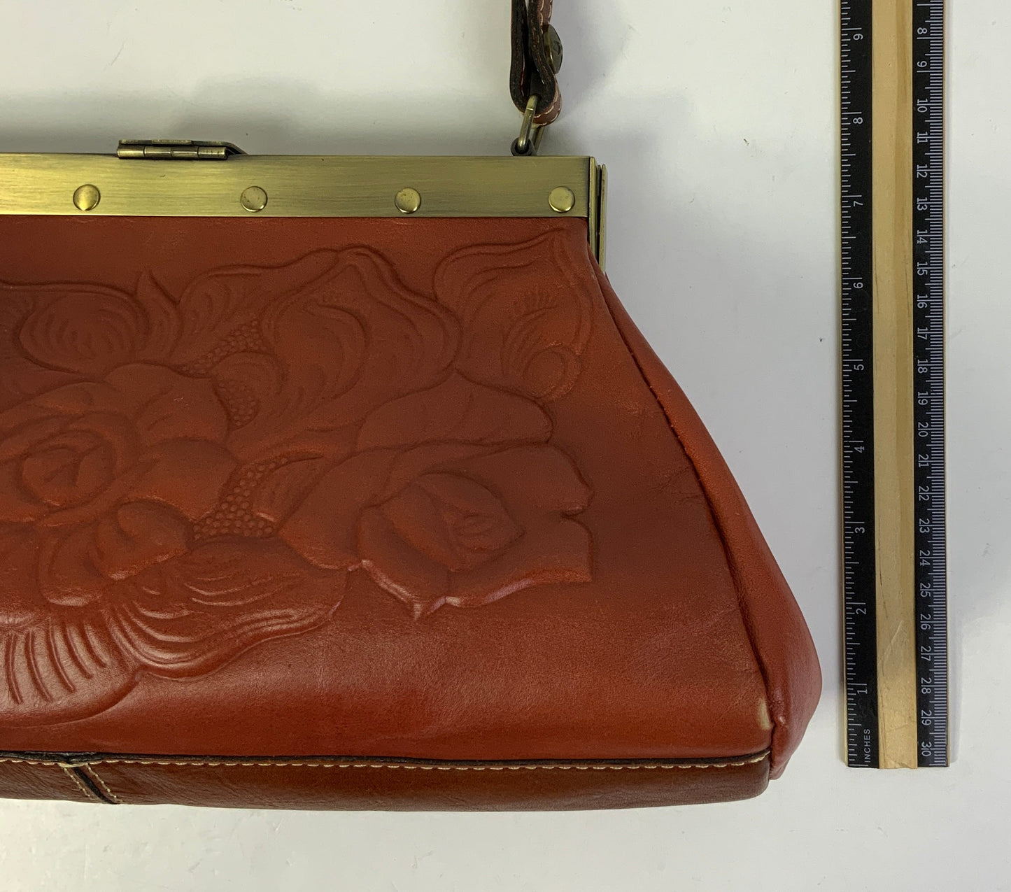 Handbag Designer By Patricia Nash In Brown, Size:Medium