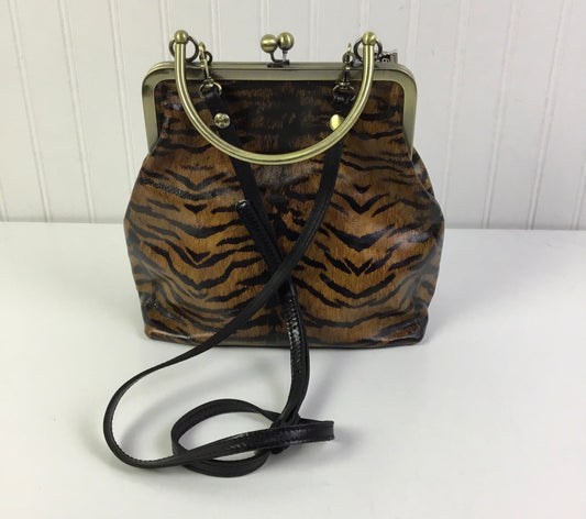Crossbody Designer By Patricia Nash In Animal Print, Size:Medium