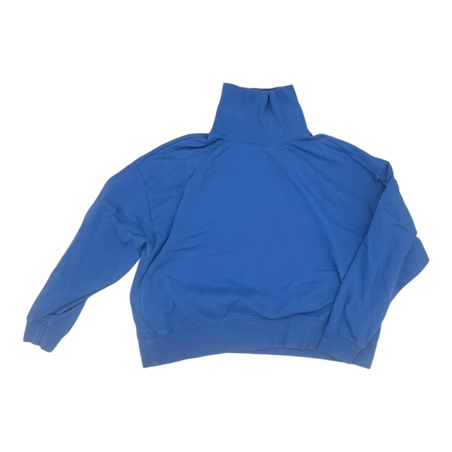 Athletic Sweatshirt Crewneck By Calia In Blue, Size:Xxl