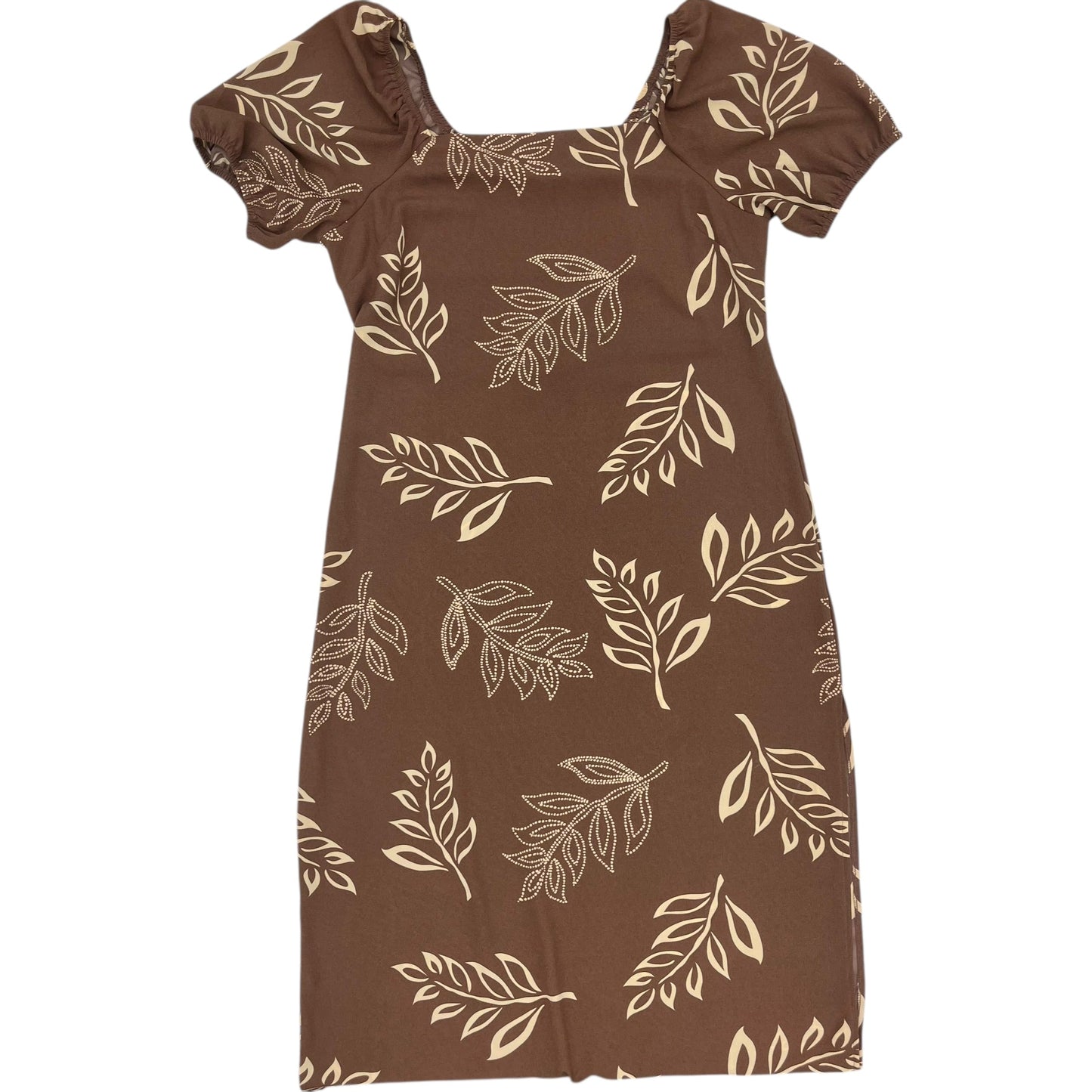 Dress Party Midi By Absolutely Famous In Brown, Size:Xl