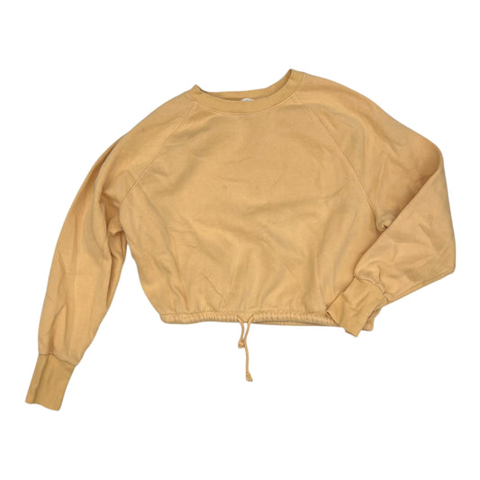 Sweatshirt Crewneck By H&M In Yellow, Size:L