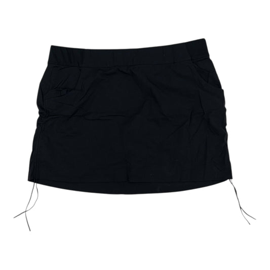Athletic Skort By Columbia In Black, Size:2X