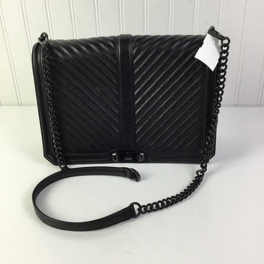 Crossbody Designer By Rebecca Minkoff In Black, Size:Large