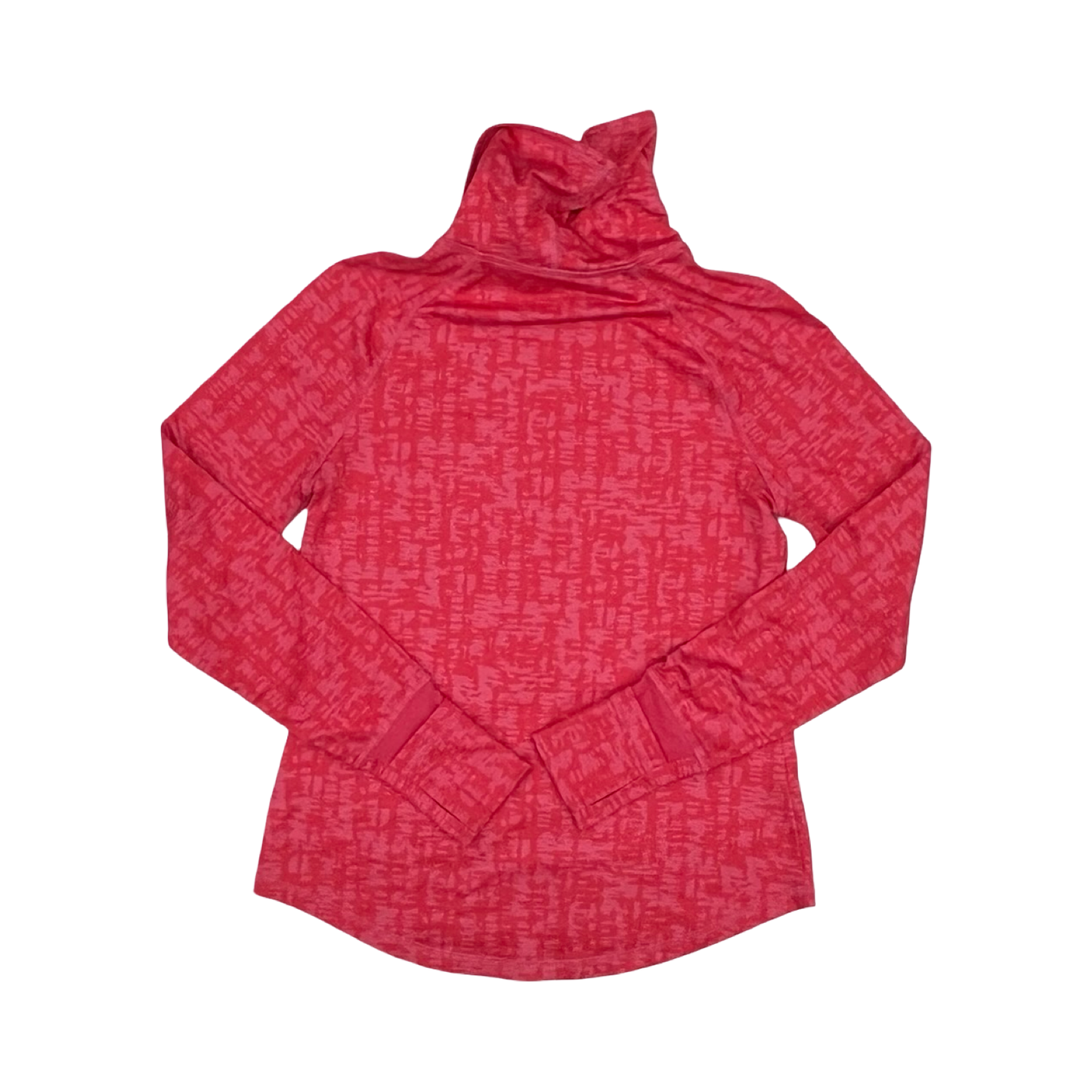 Athletic Top Ls Collar By Exertek In Pink, Size:S