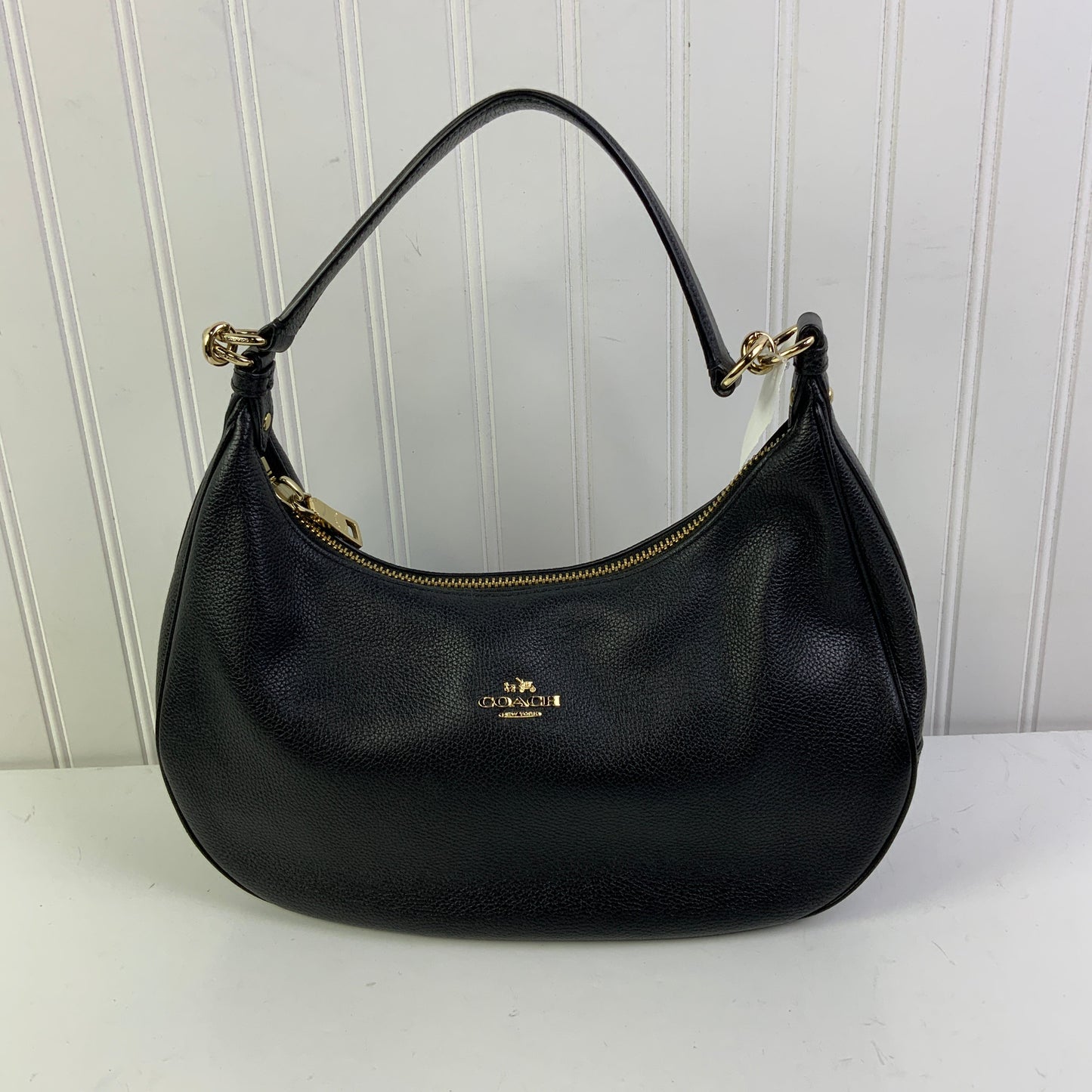 Handbag Designer By Coach In Black, Size:Medium
