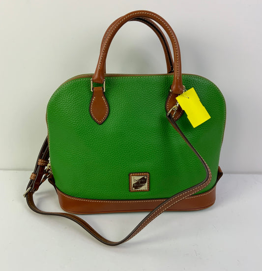 Handbag Designer By Dooney And Bourke In Green, Size:Medium