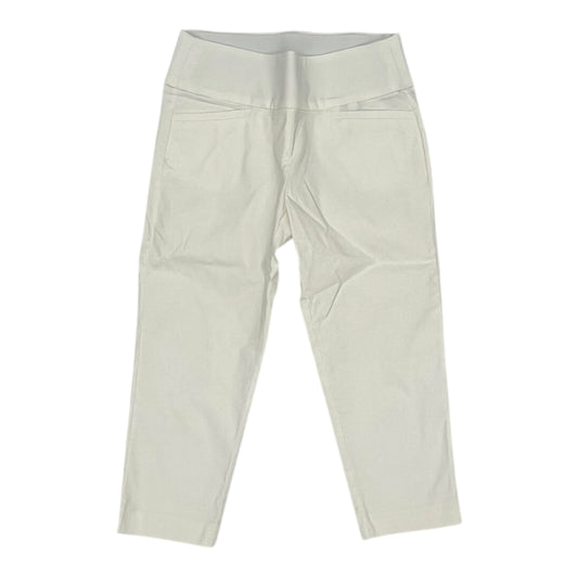 Pants Cropped By Apt 9 In Cream, Size:10P
