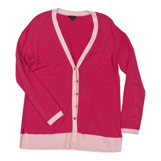 Cardigan By Talbots In Pink, Size:M