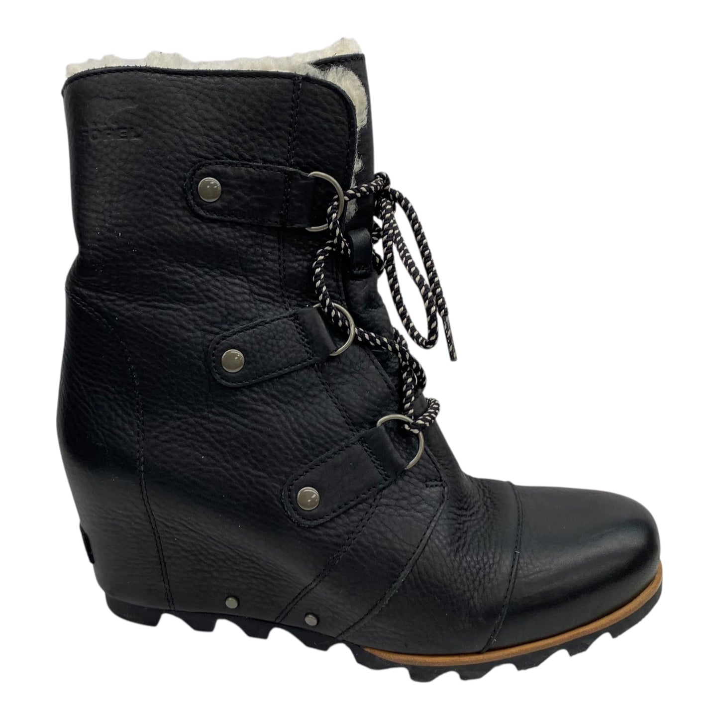 Boots Ankle Heels By Sorel In Black, Size:11