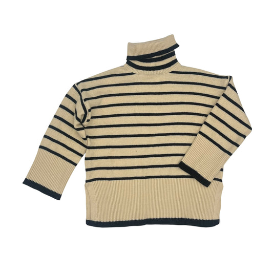 Sweater By Mudpie In Black & Tan, Size:M