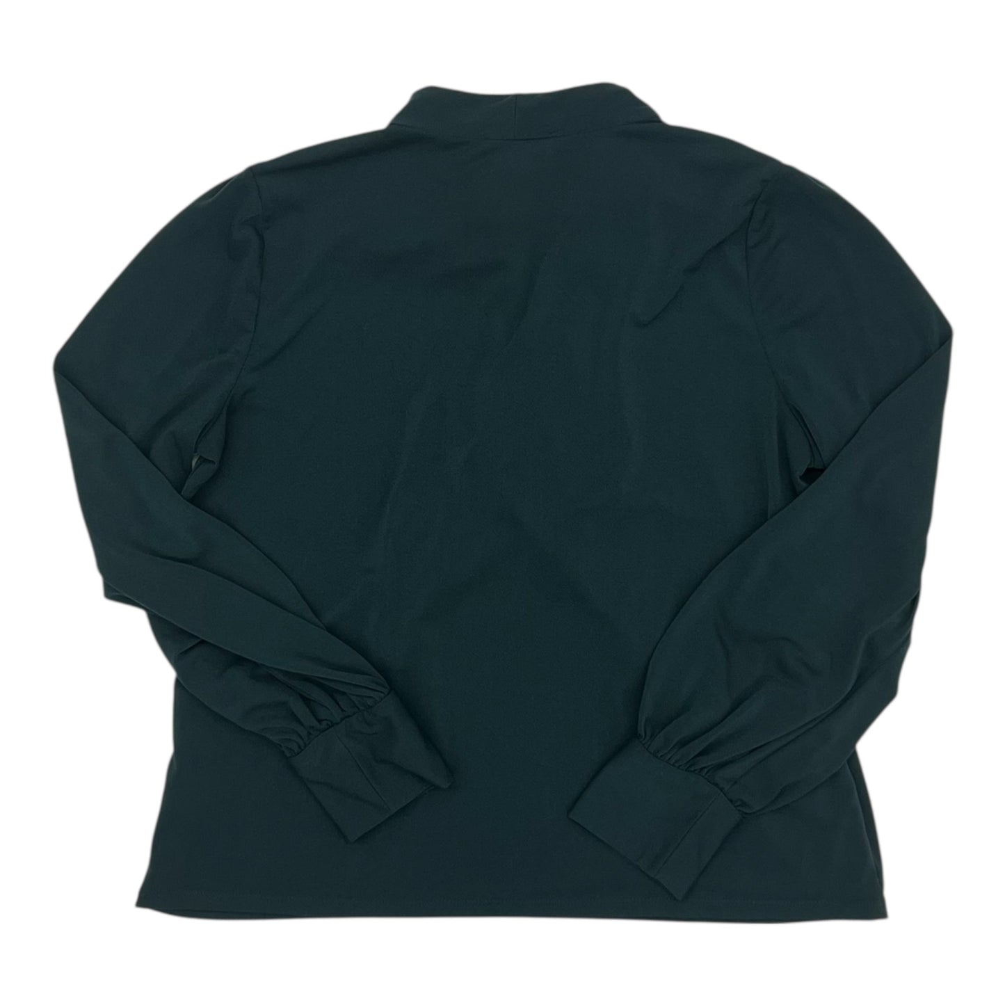 Blouse Ls By Adrianna Papell In Green, Size:L