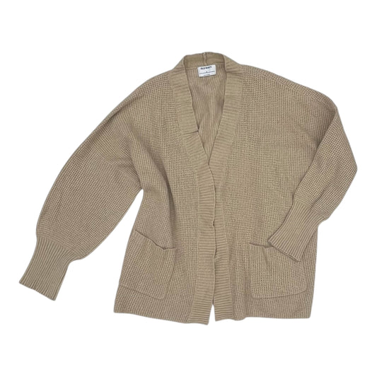 Sweater Cardigan By Old Navy In Tan, Size:Xl