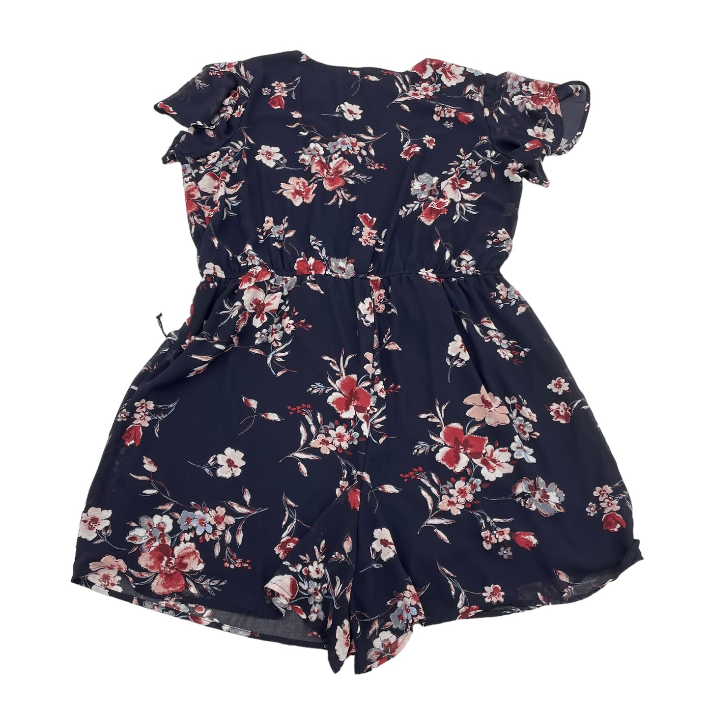 NAVY MAURICES ROMPER, Size 2X