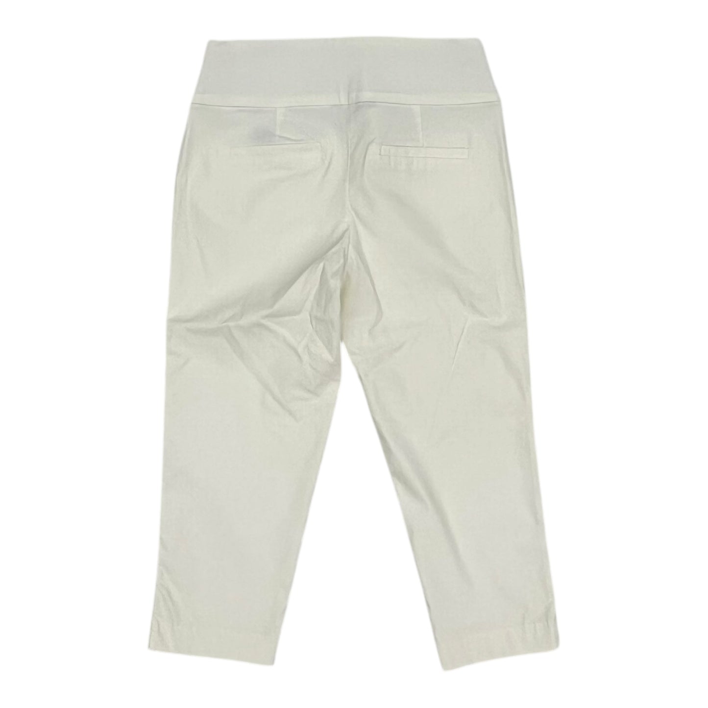 Pants Cropped By Apt 9 In Cream, Size:10P