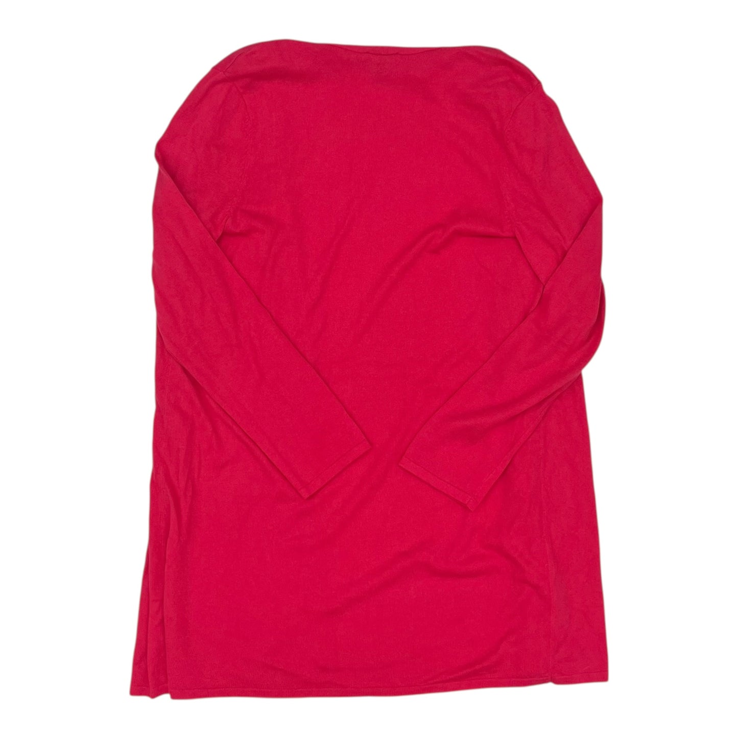 Cardigan By Talbots In Pink, Size:Lp