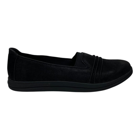 Shoes Flats By Clarks In Black, Size:9.5